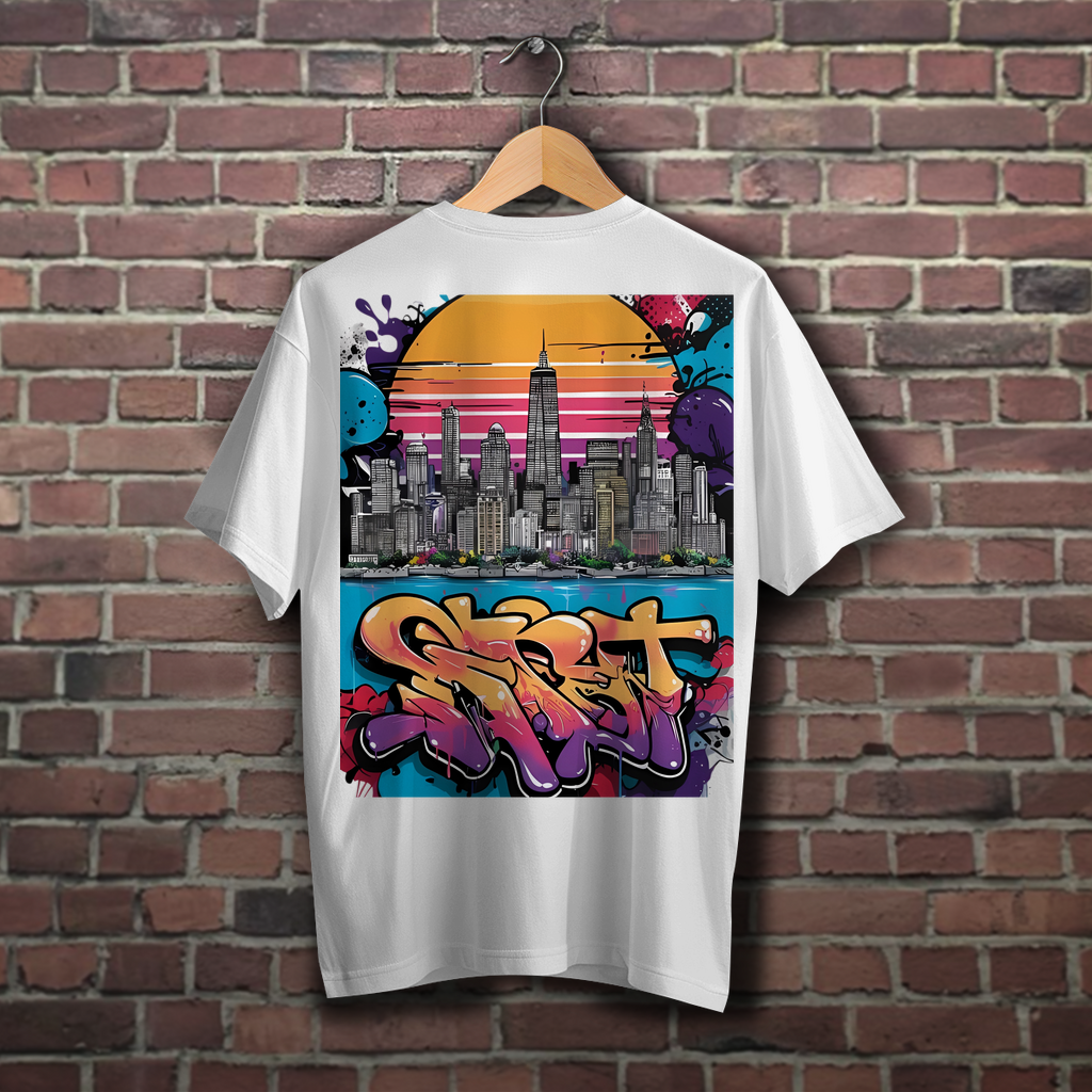 Graffiti Street- Oversize Shirt