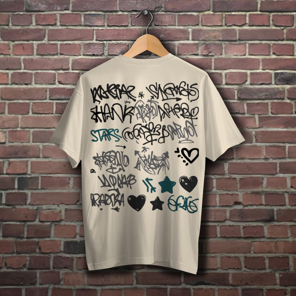 Street Art-Oversize Shirt