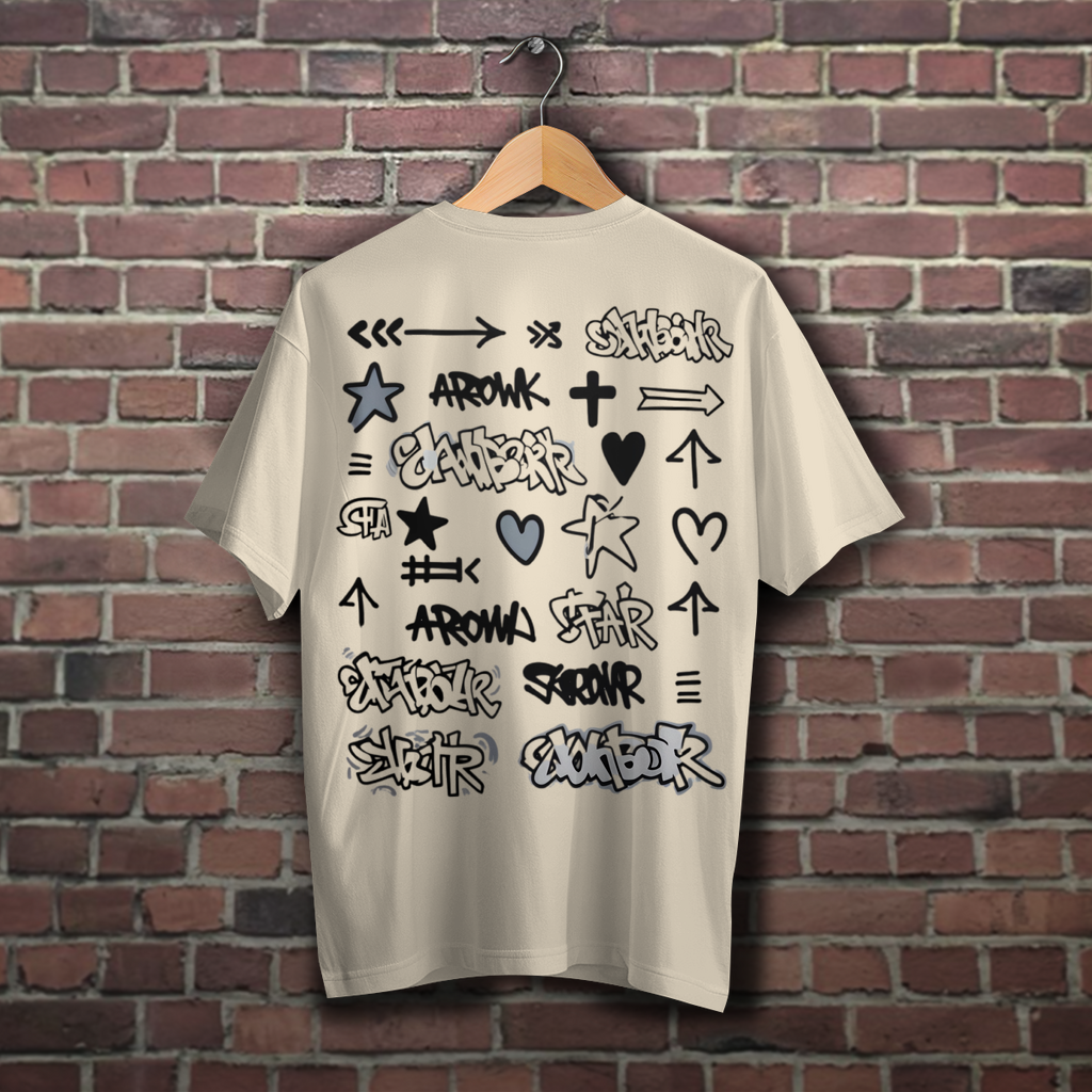 Arrow Code-Oversize Shirt