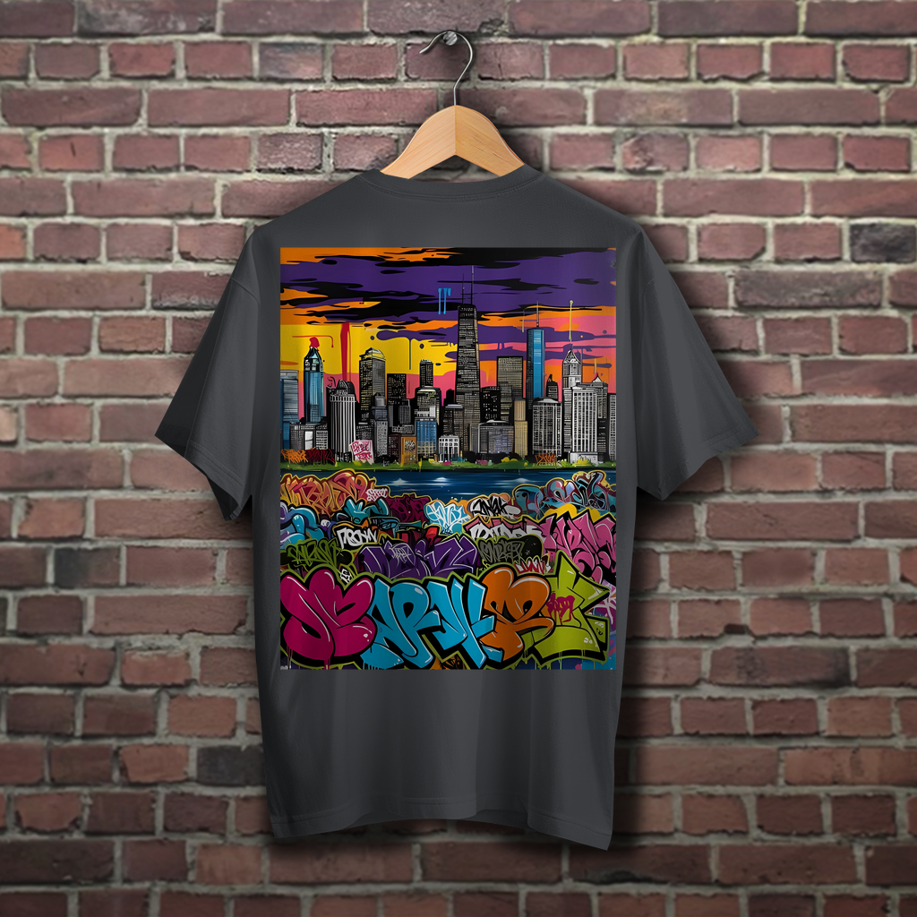 Graffiti Love- Oversize Shirt